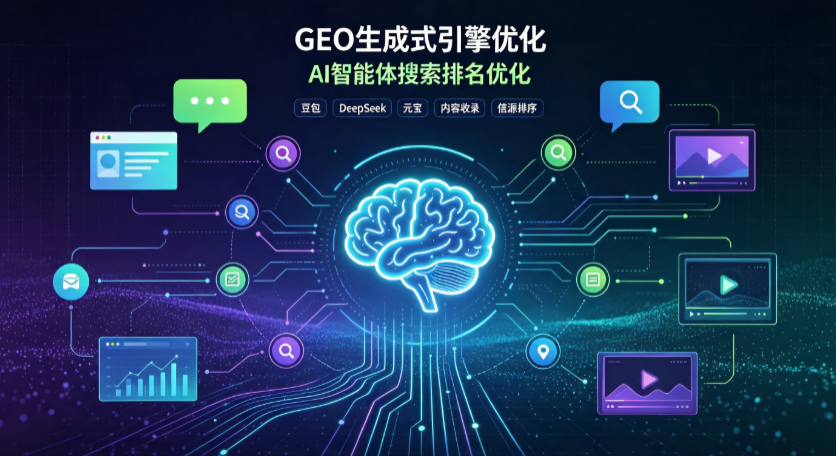 四会市GEO 浪潮来袭：生成式引擎优化崛起，创作者争抢豆包、DeepSeek、元宝智能体流量入口